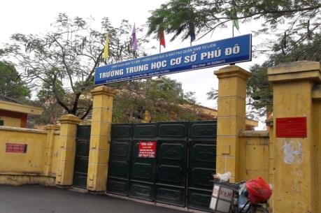 Xem xét đơn tố cáo sai phạm của Hiệu trưởng Trường THCS Phú Đô