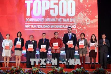 Công bố bảng xếp hạng VNR500 năm 2017