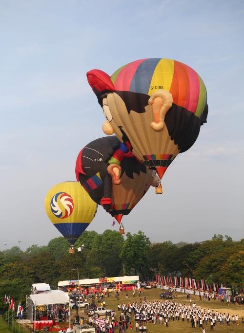 Ngày hội Khinh khí cầu quốc tế tại Huế 