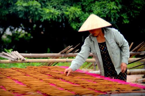 Tết về, ghé thăm làng làm hương lâu đời nhất Việt Nam