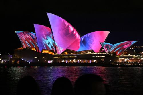 Lung linh lễ hội ánh sáng Vivid Sydney 2017