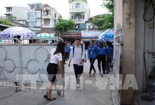 Ngày thi đầu tiên của Kỳ thi THPT Quốc gia năm 2017