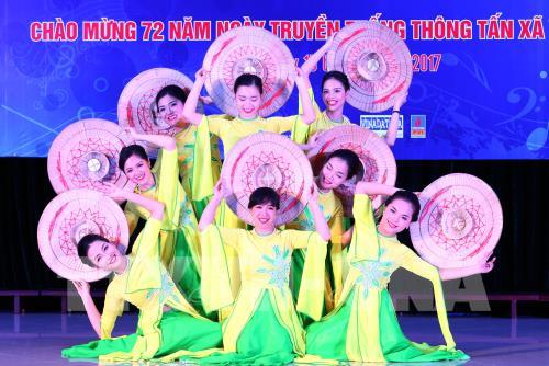 Những hình ảnh đẹp nhất tại Hội diễn văn nghệ TTXVN năm 2017