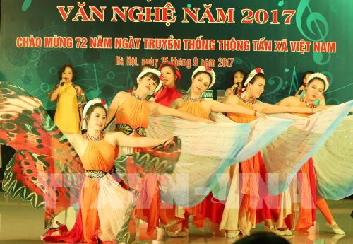Những hình ảnh đẹp nhất tại Hội diễn văn nghệ TTXVN năm 2017