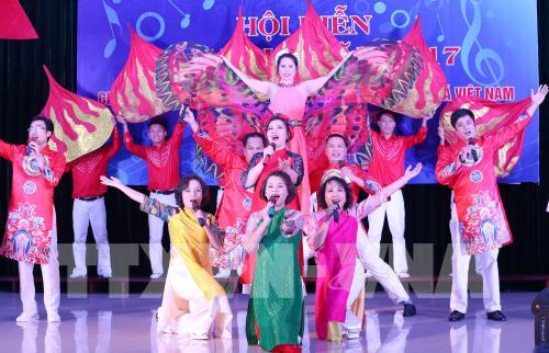 Những hình ảnh đẹp nhất tại Hội diễn văn nghệ TTXVN năm 2017