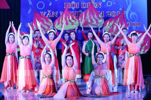 Những hình ảnh đẹp nhất tại Hội diễn văn nghệ TTXVN năm 2017