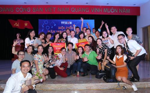 Những hình ảnh đẹp nhất tại Hội diễn văn nghệ TTXVN năm 2017
