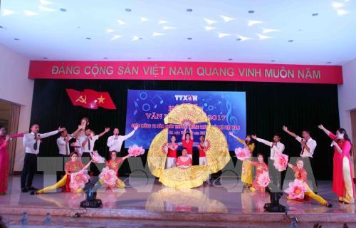 Những hình ảnh đẹp nhất tại Hội diễn văn nghệ TTXVN năm 2017
