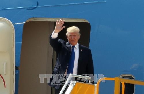 Tổng thống Donald Trump đã đến Đà Nẵng