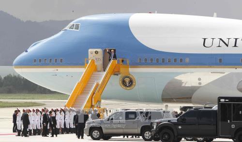 Tổng thống Donald Trump đã đến Đà Nẵng