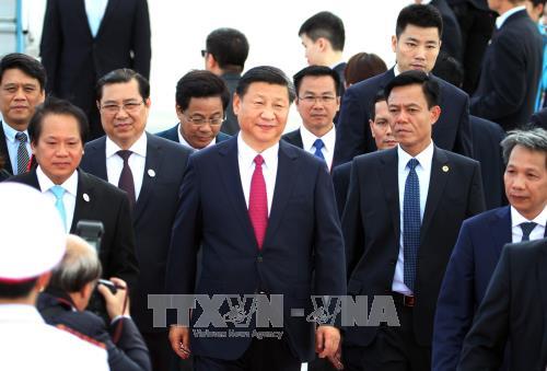 Chủ tịch Tập Cận Bình đến Đà Nẵng