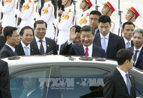 Chủ tịch Tập Cận Bình đến Đà Nẵng