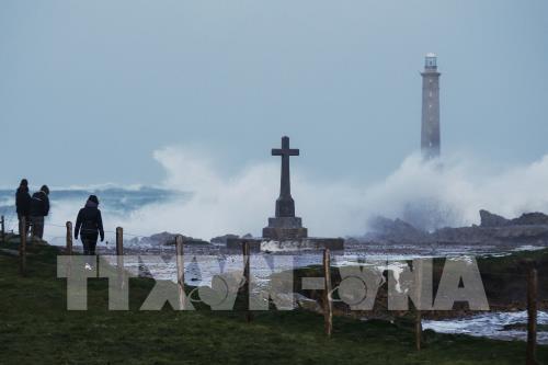 Bão mùa Đông gây thiệt hại nặng nề tại châu Âu