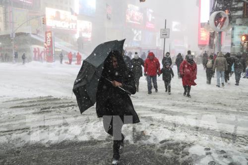 Nước Mỹ tiếp tục lạnh tê tái sau bão tuyết