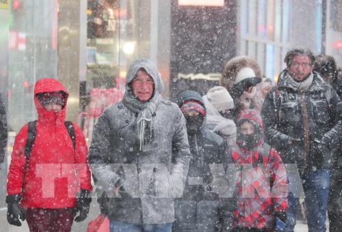 Nước Mỹ tiếp tục lạnh tê tái sau bão tuyết