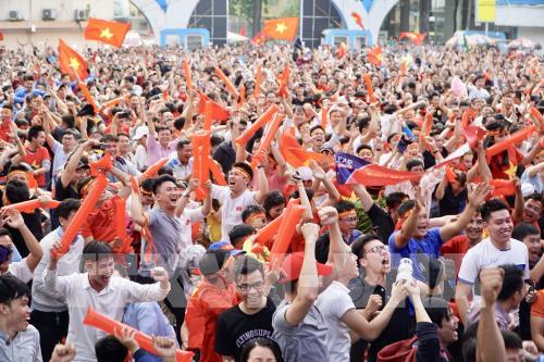 U23 Việt Nam - Những hình ảnh sau khi đội tuyển vào chung kết