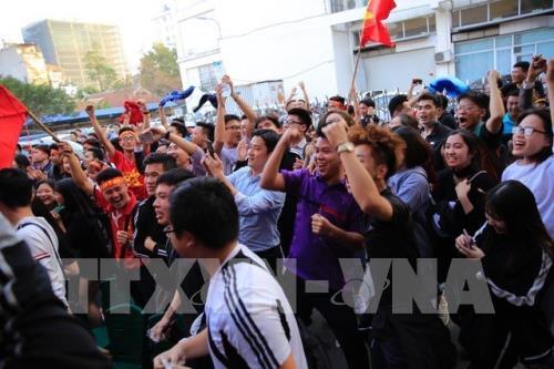 U23 Việt Nam - Những hình ảnh sau khi đội tuyển vào chung kết