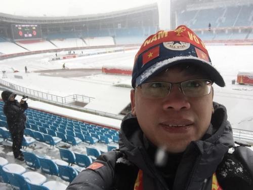 Những hình ảnh Sân vận động Thường Châu trước giờ bóng lăn