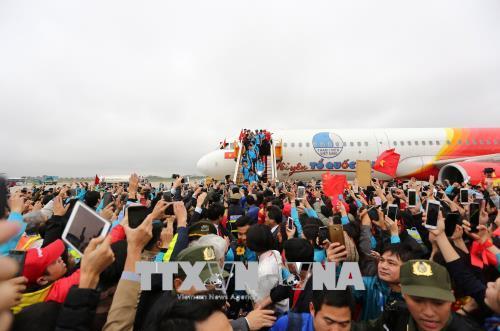  Đội tuyển U23 Việt Nam về nước trong sự đón tiếp nồng hậu 