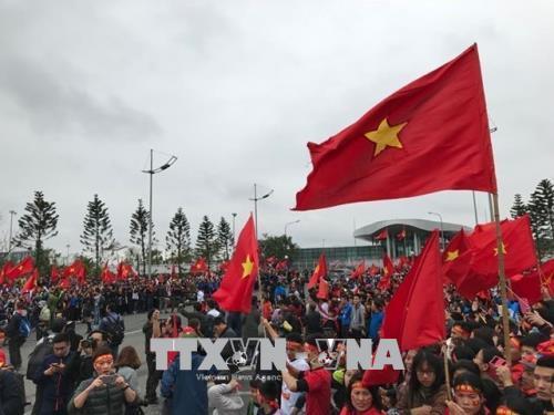  Đội tuyển U23 Việt Nam về nước trong sự đón tiếp nồng hậu 