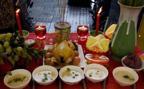 Những lưu ý khi cúng giao thừa ngoài trời