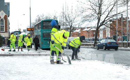 Hàng chục nghìn người phải sống trong cảnh mất điện vì bão tuyết
