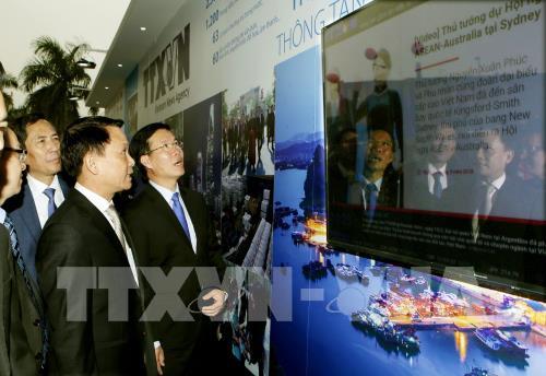 Chùm ảnh khai mạc Hội Báo toàn quốc 2018