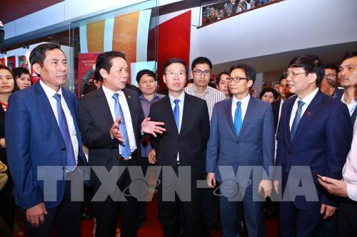 Chùm ảnh khai mạc Hội Báo toàn quốc 2018