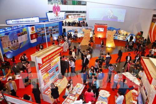 Chùm ảnh khai mạc Hội Báo toàn quốc 2018