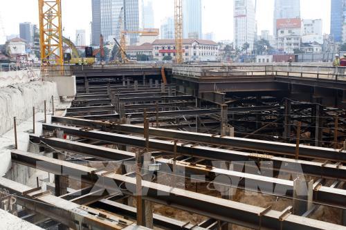 Tháng 4 trên công trường dự án Metro số 1 Bến Thành - Suối Tiên 