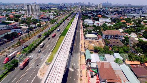 Tháng 4 trên công trường dự án Metro số 1 Bến Thành - Suối Tiên 