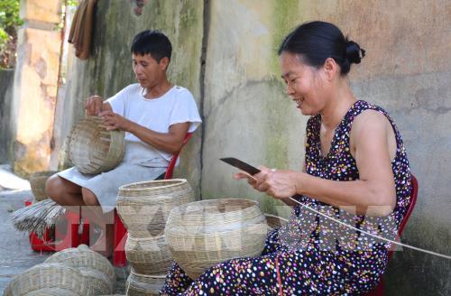 Cần bảo tồn và phát huy giá trị văn hóa làng nghề đan giành tích hơn 100 năm tuổi