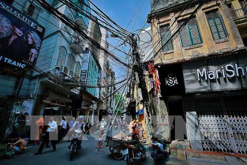 Hà Nội sẽ hạ ngầm cáp viễn thông, điện lực thêm 300 tuyến phố