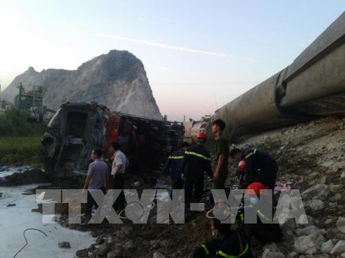 Toàn cảnh vụ tai nạn tàu hỏa nghiêm trọng tại Thanh Hóa