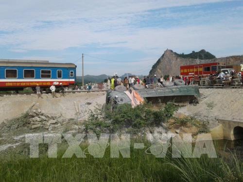 Toàn cảnh vụ tai nạn tàu hỏa nghiêm trọng tại Thanh Hóa