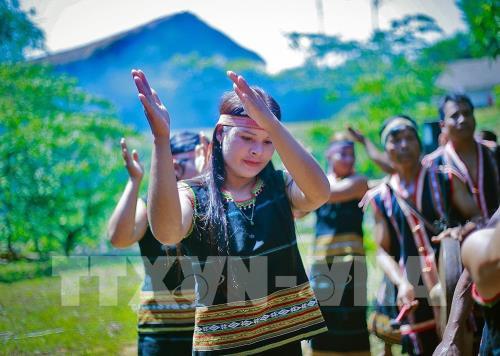 Lễ cúng bến nước của đồng bào dân tộc Gia Rai