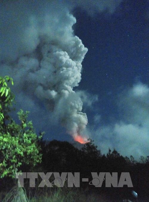 Núi lửa phun trào trên đảo Bali
