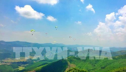 Đặc sắc giải dù lượn Năm du lịch Quốc gia 2018