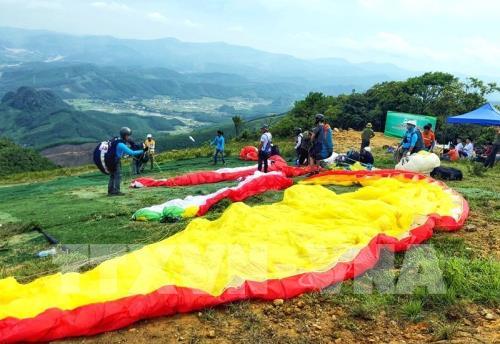 Đặc sắc giải dù lượn Năm du lịch Quốc gia 2018