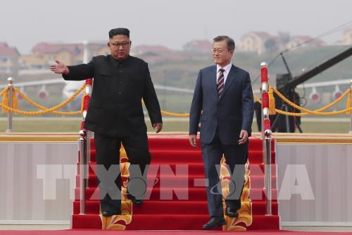 Những hình ảnh mới nhất về cuộc gặp thượng đỉnh liên Triều