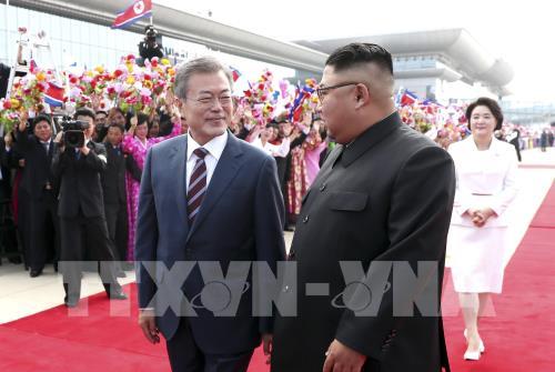 Những hình ảnh mới nhất về cuộc gặp thượng đỉnh liên Triều