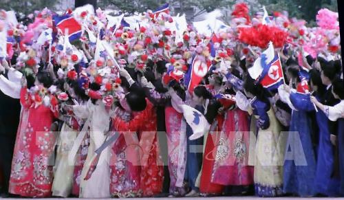 Những hình ảnh mới nhất về cuộc gặp thượng đỉnh liên Triều