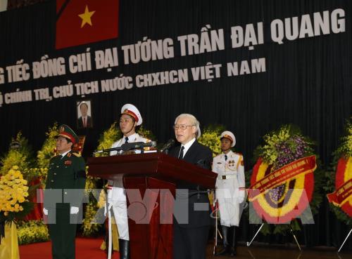 Lễ truy điệu và đưa tang Chủ tịch nước Trần Đại Quang