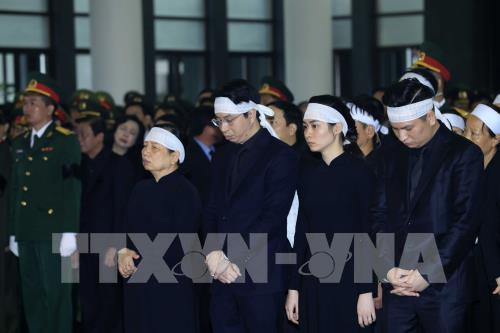 Lễ truy điệu và đưa tang Chủ tịch nước Trần Đại Quang