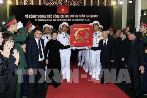Lễ truy điệu và đưa tang Chủ tịch nước Trần Đại Quang
