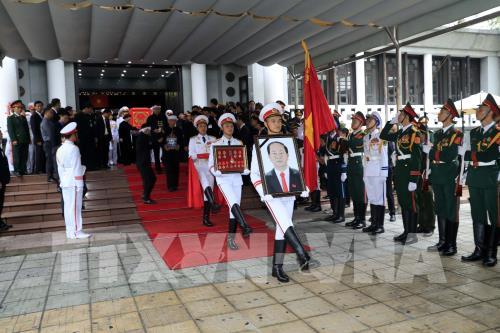 Lễ truy điệu và đưa tang Chủ tịch nước Trần Đại Quang