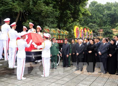 Lễ truy điệu và đưa tang Chủ tịch nước Trần Đại Quang