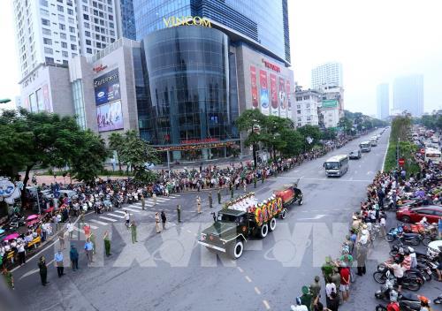 Lễ truy điệu và đưa tang Chủ tịch nước Trần Đại Quang