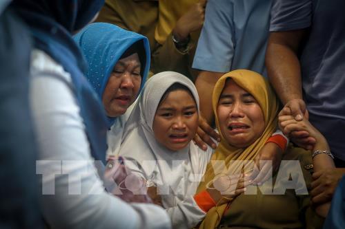 Những hình ảnh đầu tiên về vụ rơi máy bay của Lion Air