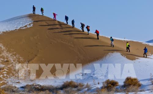 Phong cảnh tuyết rơi tại Trung Quốc